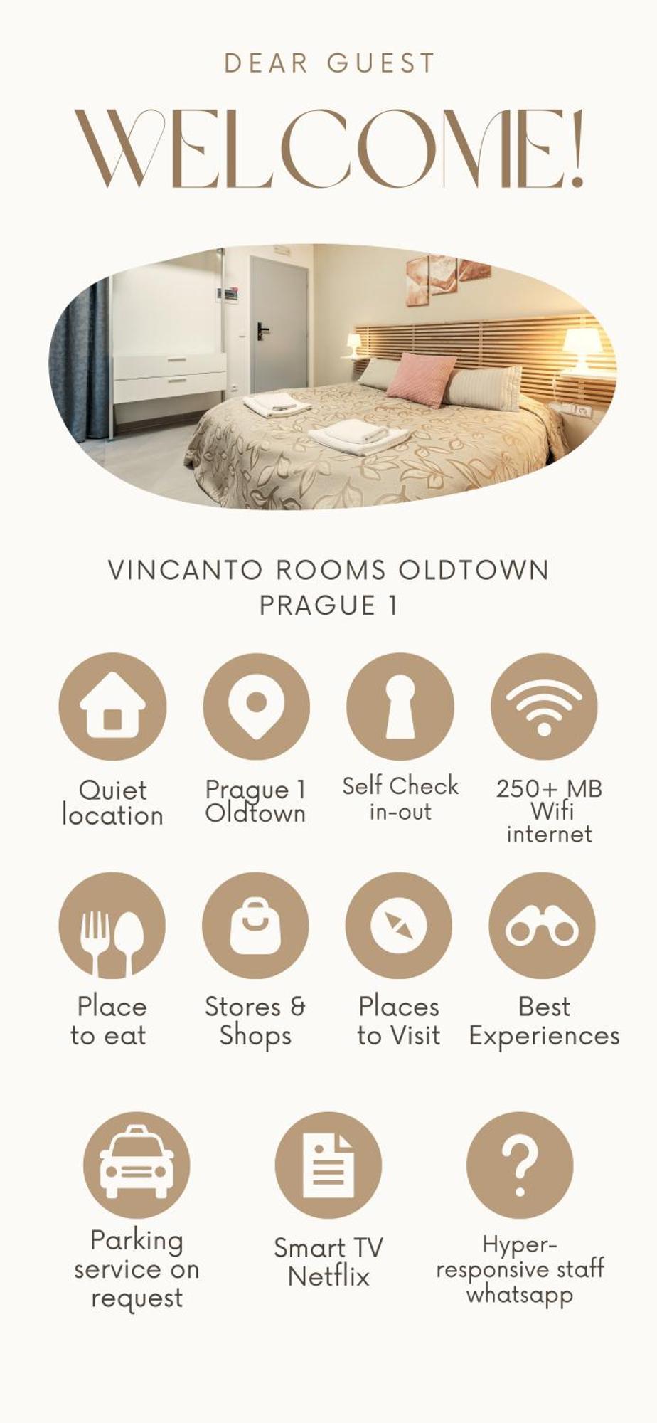 Vincanto Rooms Old Town Praha Eksteriør bilde